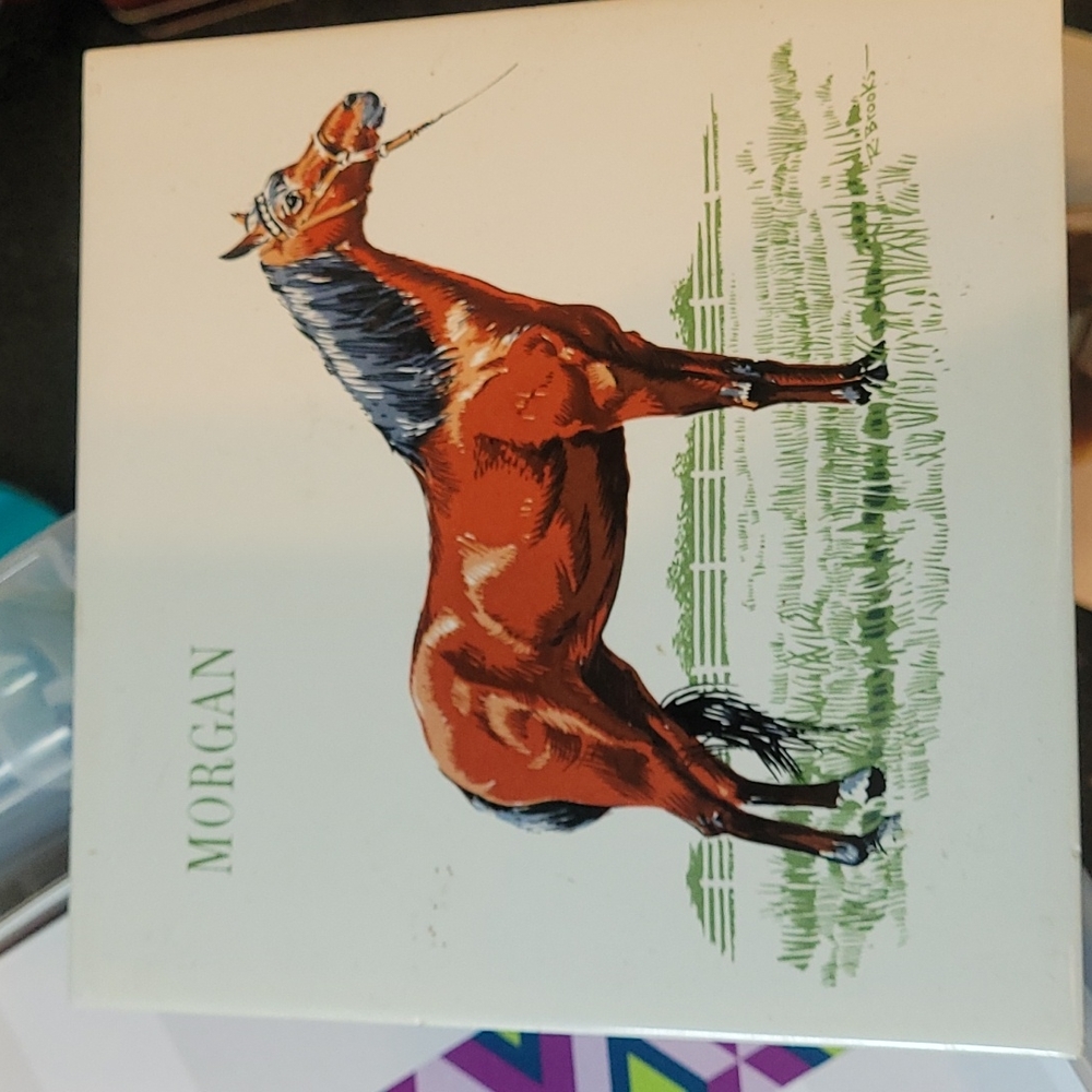Horse decorative tile